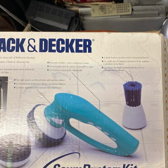 Black & Decker SB 400 scum buster kit no batteries - Picture 1 of 8